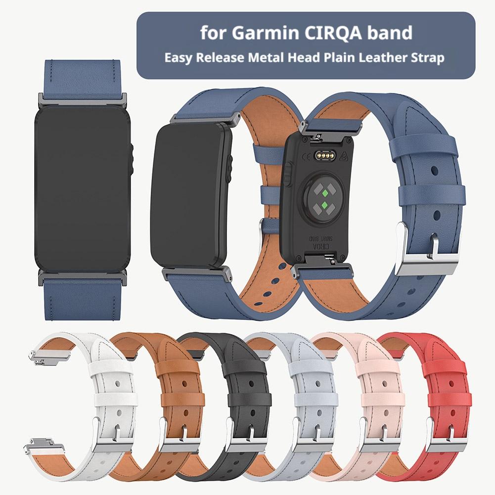 Leather Strap Quick Release - Leather Strap For Garmin CIRQA Band