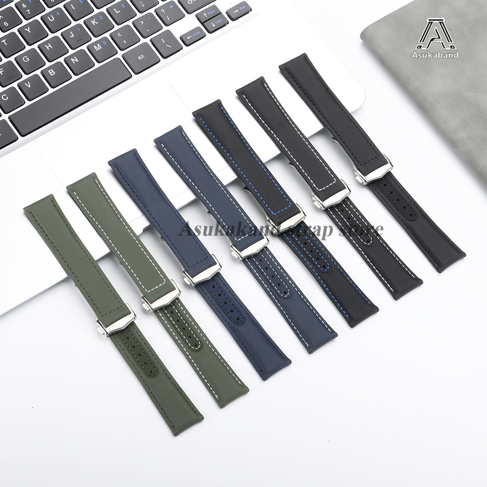 Sailcloth Nylon Watch Strap 20 - Omega Watch Seamaster 评论和价格