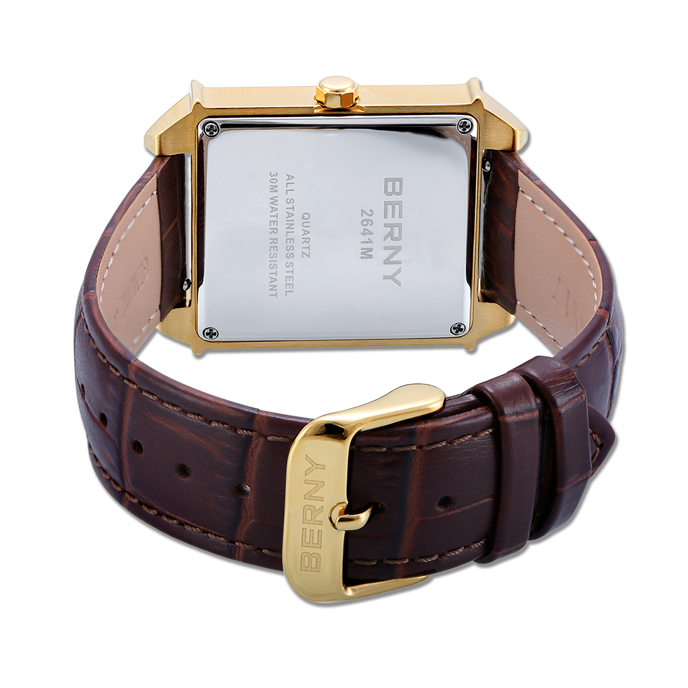 BERNY 6P25 Quartz Watch for Me - Cartier Watch Tank 评论和价格