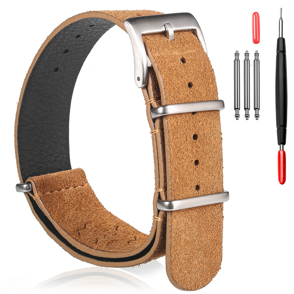 HEMSUT Genuine Leather Watch B - Tropic Strap Vintage 评论和价格