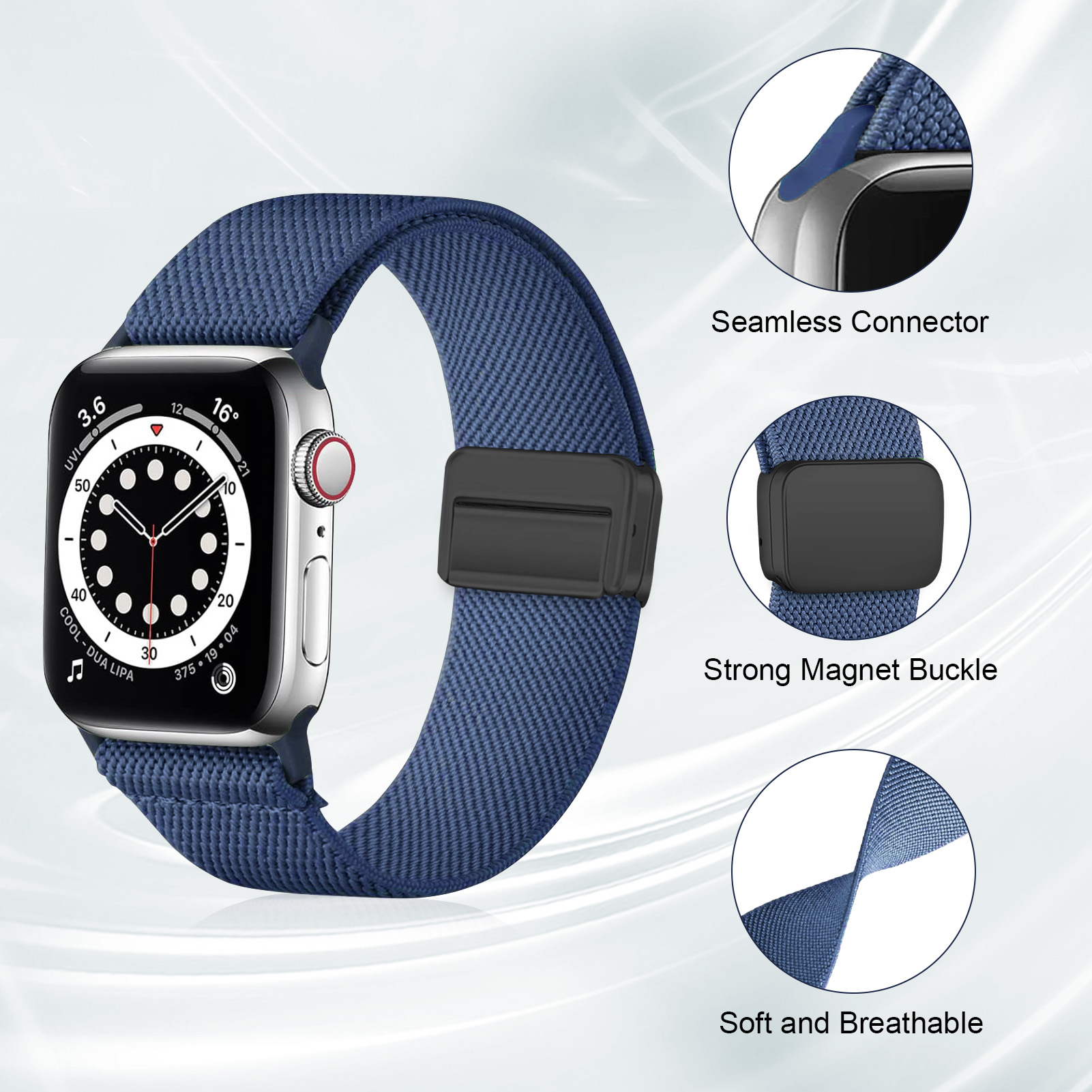 Magnetic Strap For Apple Watch - Milanese Loop Magnetic 评论和价格