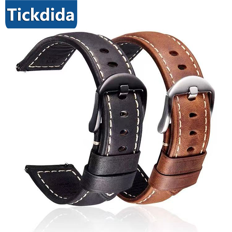 High Quality Genuine Leather S - Leather Strap Quick Release 评论和价格