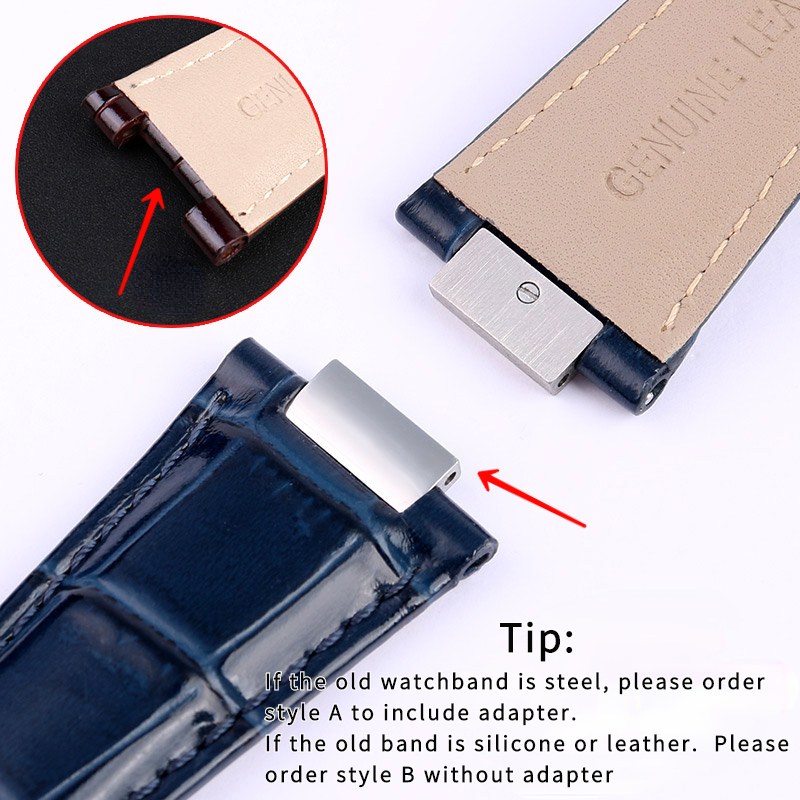 25X13mm notch Genuine Leather  - Patek Philippe Watch Aquanaut 评论和价格