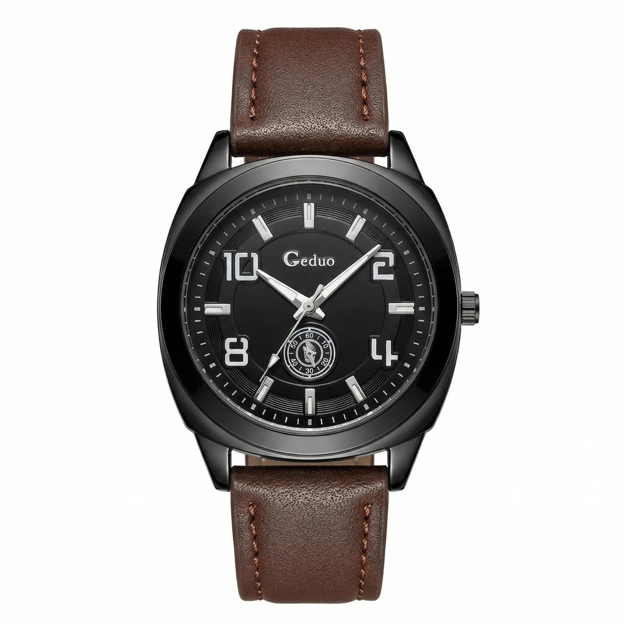 Men's Casual Quartz Watch 2026 - Leather Watch Band Men 评论和价格