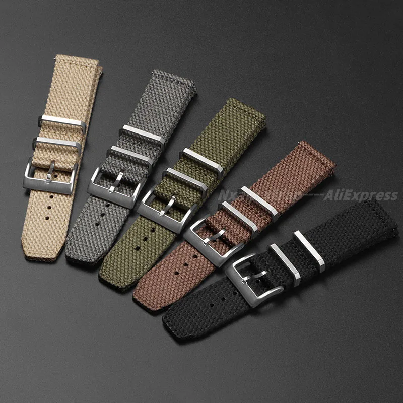 20mm 22mm Nylon Cotton Watch S - Nato Strap Nylon 评论和价格